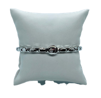 Bracelet Chimento Woman in White Gold Diamante 0.03 Ct 1B00346ZB5195 - 1B00346ZB5195